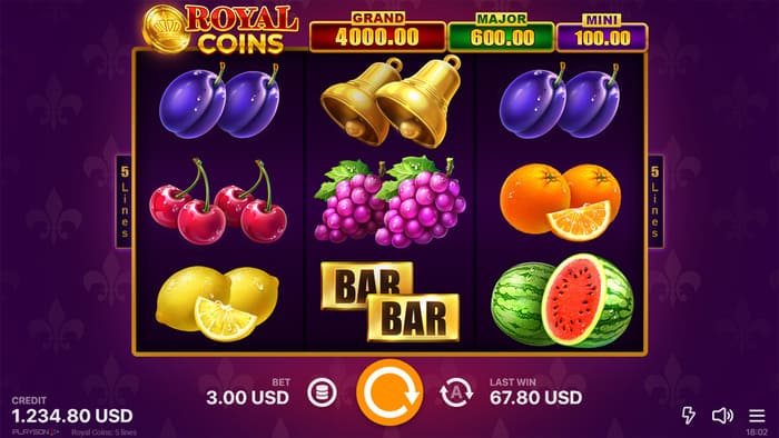 Слот royal coins Золотий кубок